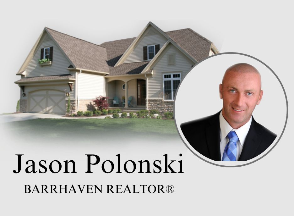 Barrhaven Realtor, Jason Polonski, photo of a house, and bungalow with a picture of the best real estate agent in Barrhaven.