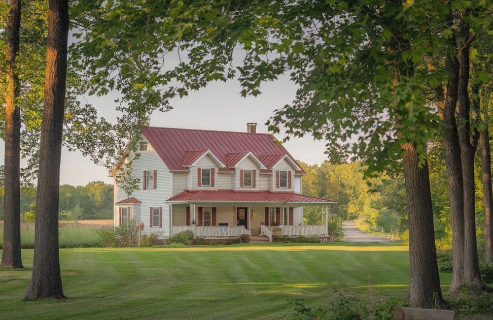 7 Reasons to Buy a Home in Dunrobin, Ontario. House in Dunrobin With Red roof