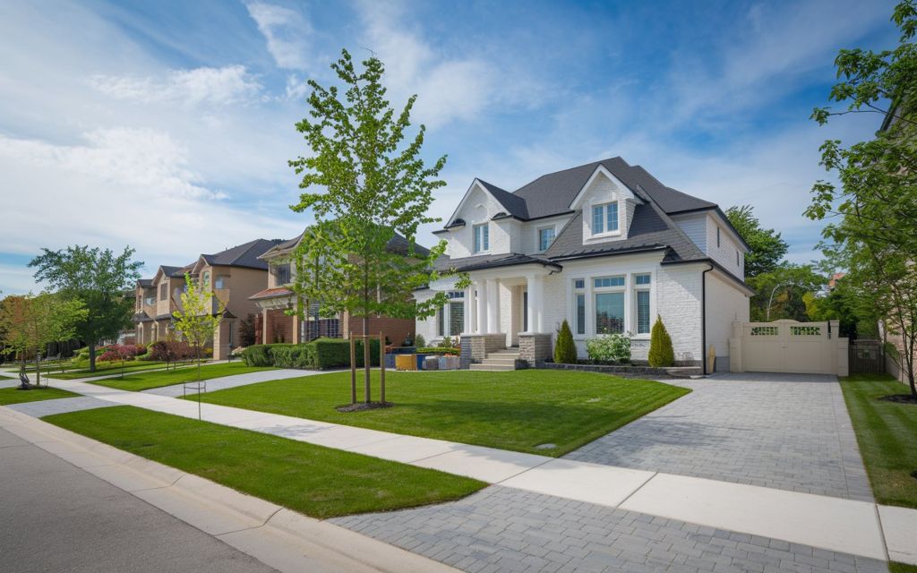 Cost of Selling a Home in Ottawa, suburban street with detached homes in Kanata