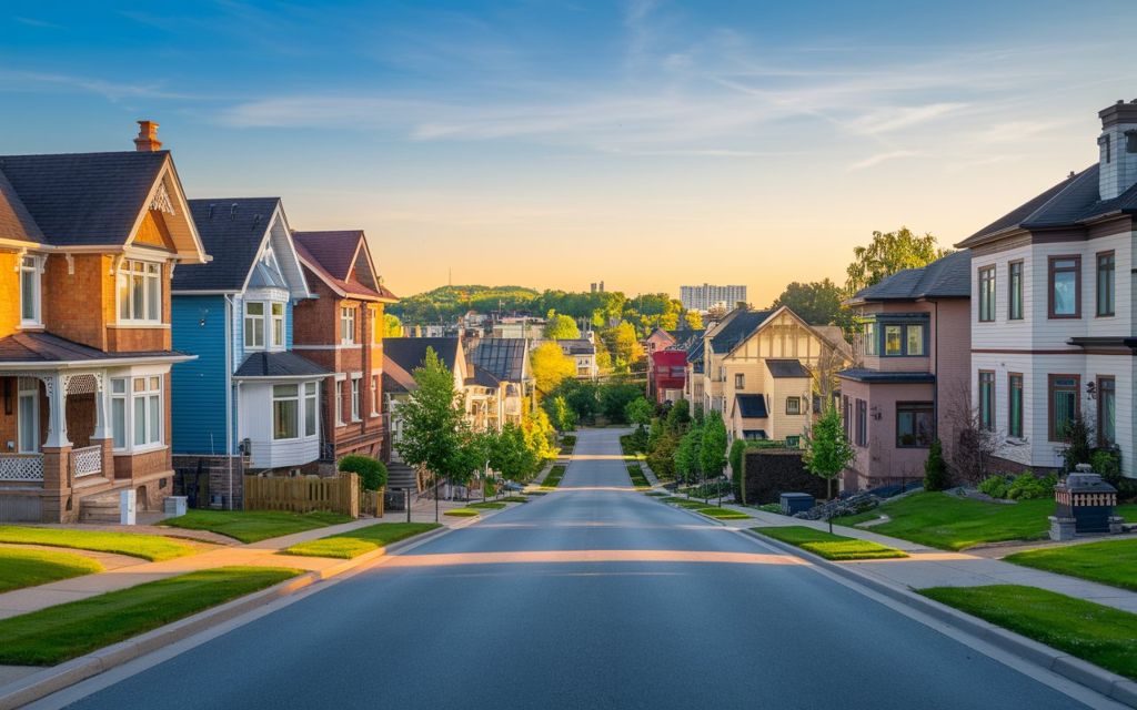 Tree-lined Ottawa street with older detached homes