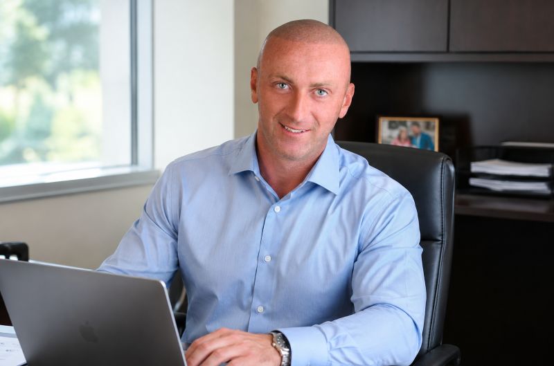 Jason Polonski, Ottawa REALTOR®, working at his Kanata office