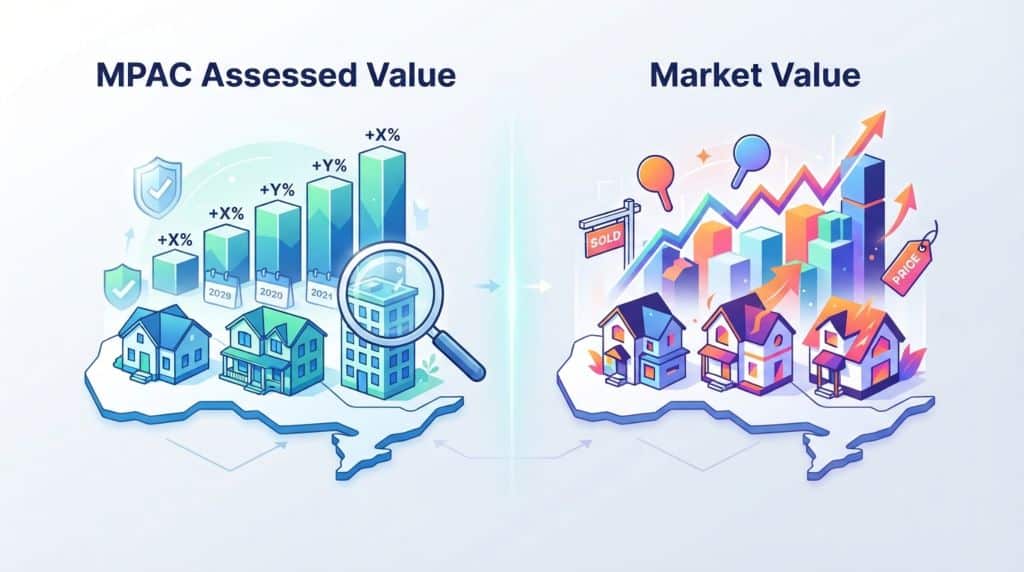 MPAC Assessed Value vs Market Value in Ontario