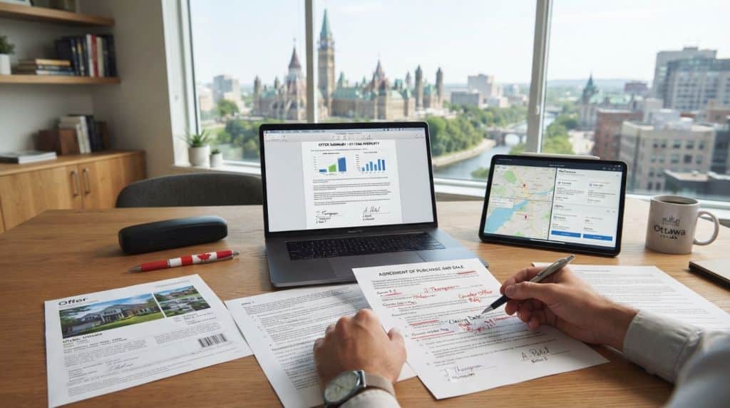 Reviewing and Negotiating Offers in Ottawa