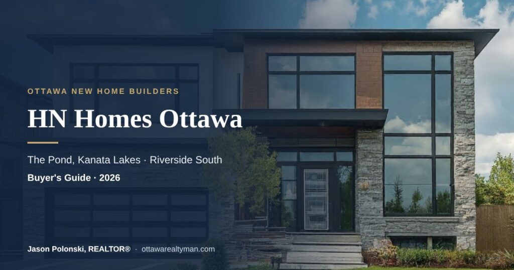 HN Homes Ottawa guide to communities, models and prices by Jason Polonski, REALTOR®